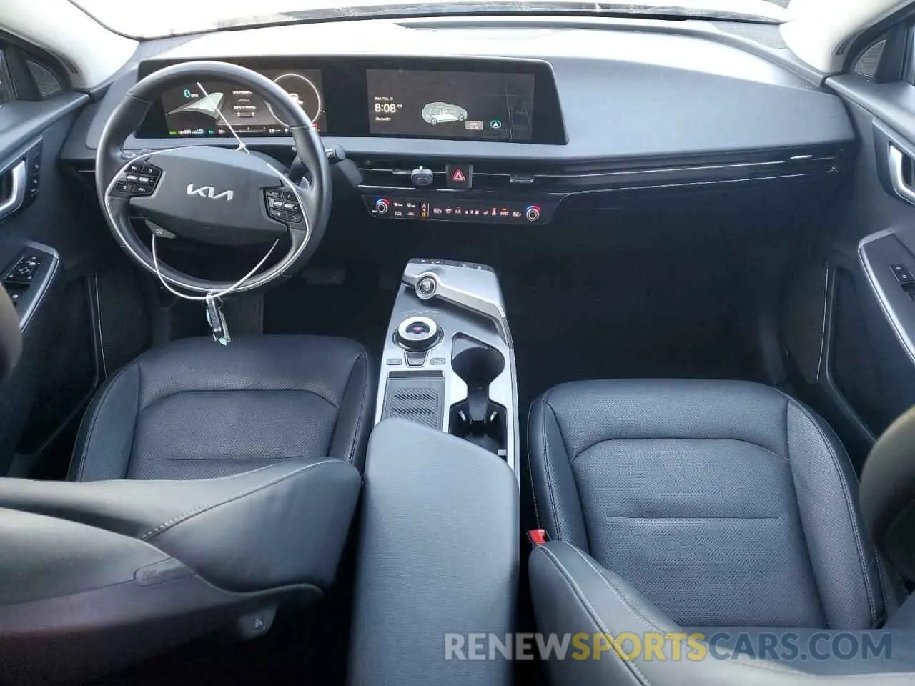 8 fotografías del automóvil dañado KNDC34LA9P5602456 KIA EV6 LIGHT 2023