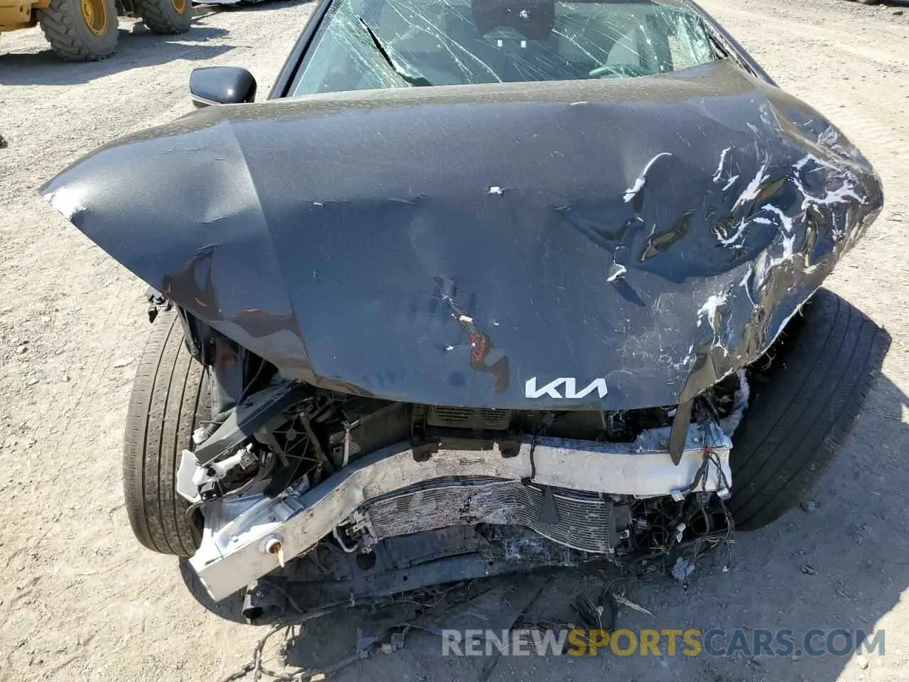 11 fotografías del automóvil dañado KNDC3DLC5P5144383 KIA EV6 LIGHT 2023