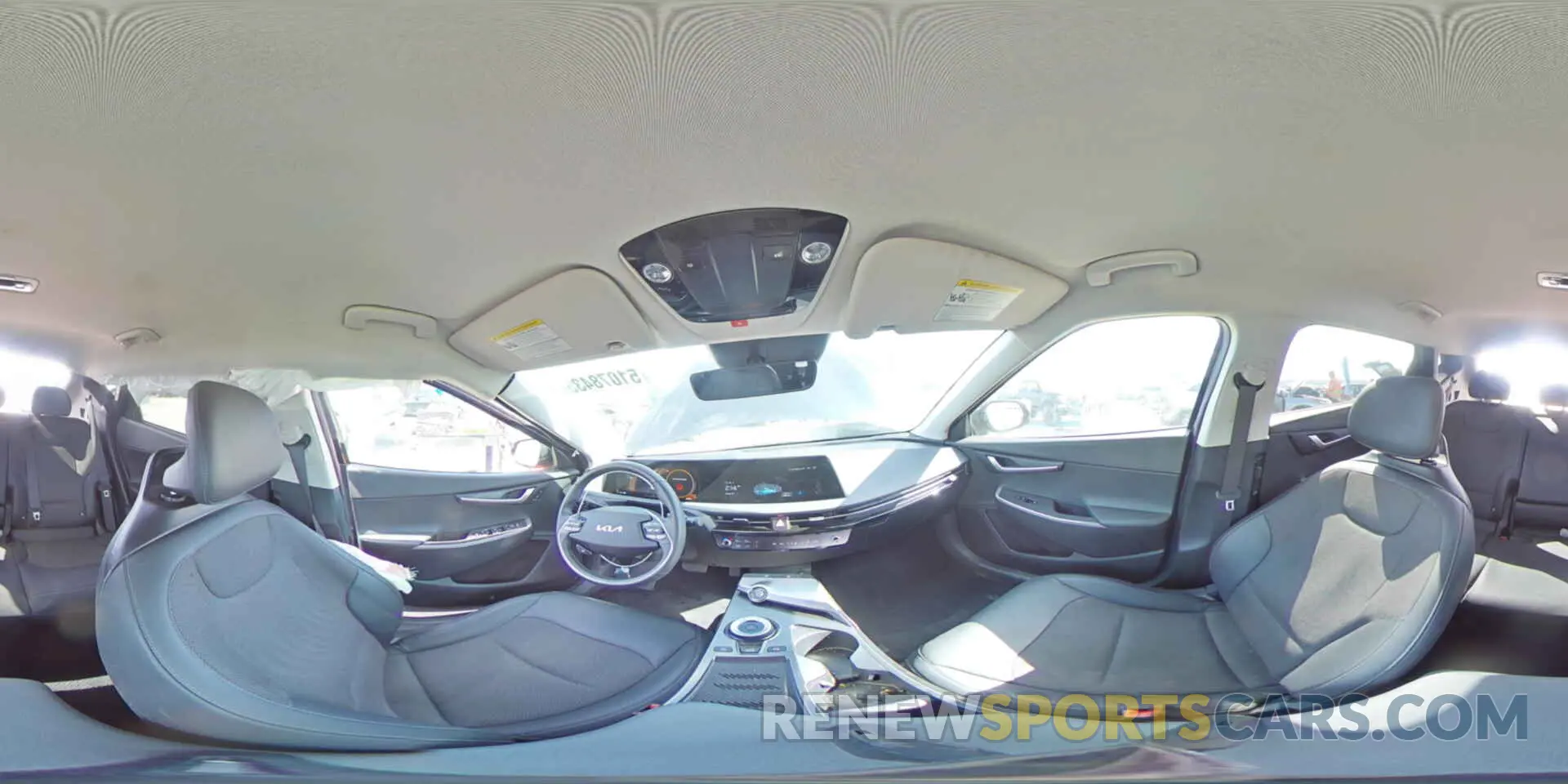13 fotografías del automóvil dañado KNDC34LA1R5220408 KIA EV6 LIGHT 2024