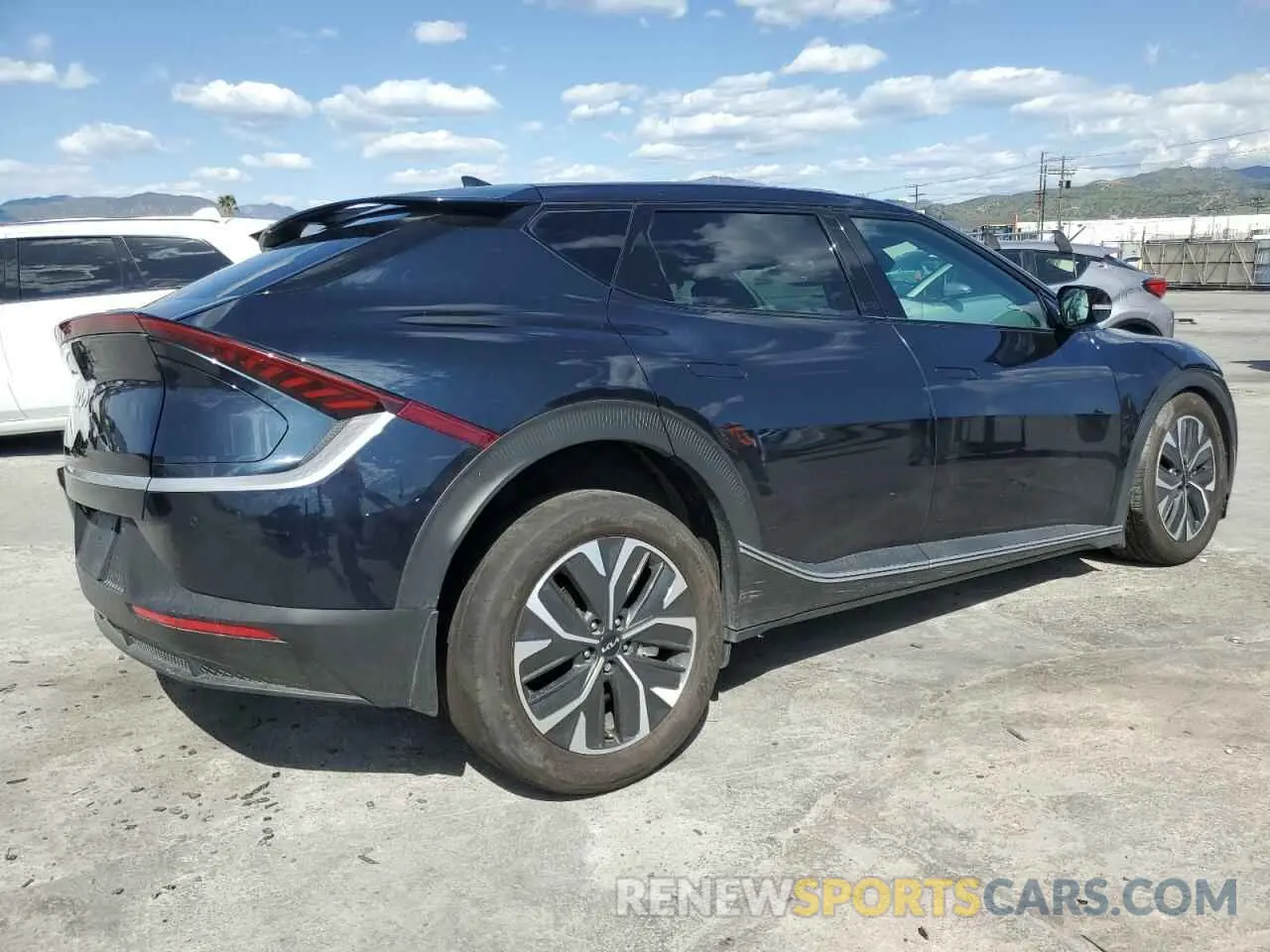 3 fotografías del automóvil dañado KNDC34LA1R5220408 KIA EV6 LIGHT 2024