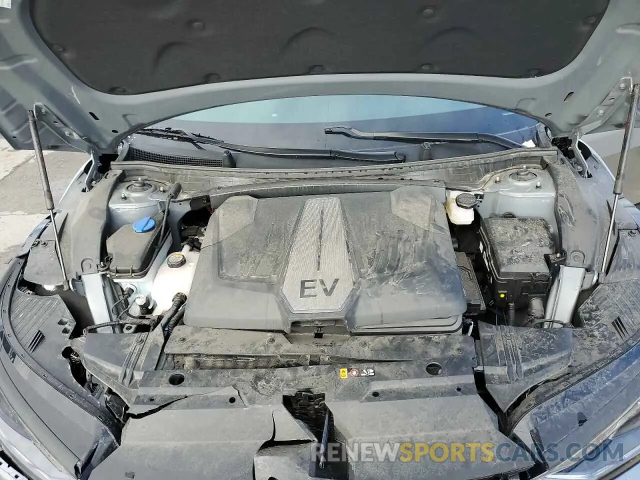 12 fotografías del automóvil dañado KNDC34LA2R5207165 KIA EV6 LIGHT 2024