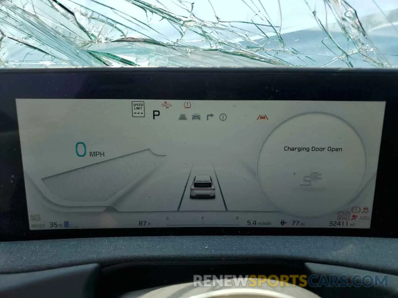 9 fotografías del automóvil dañado KNDC34LA2R5615097 KIA EV6 LIGHT 2024