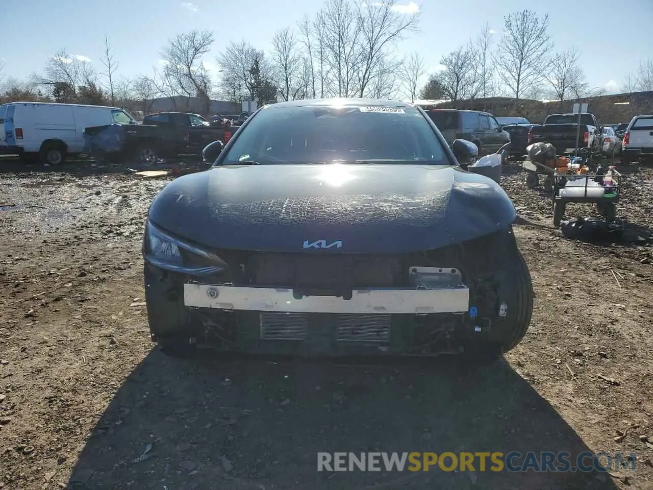 5 fotografías del automóvil dañado KNDC34LA2R5616881 KIA EV6 LIGHT 2024