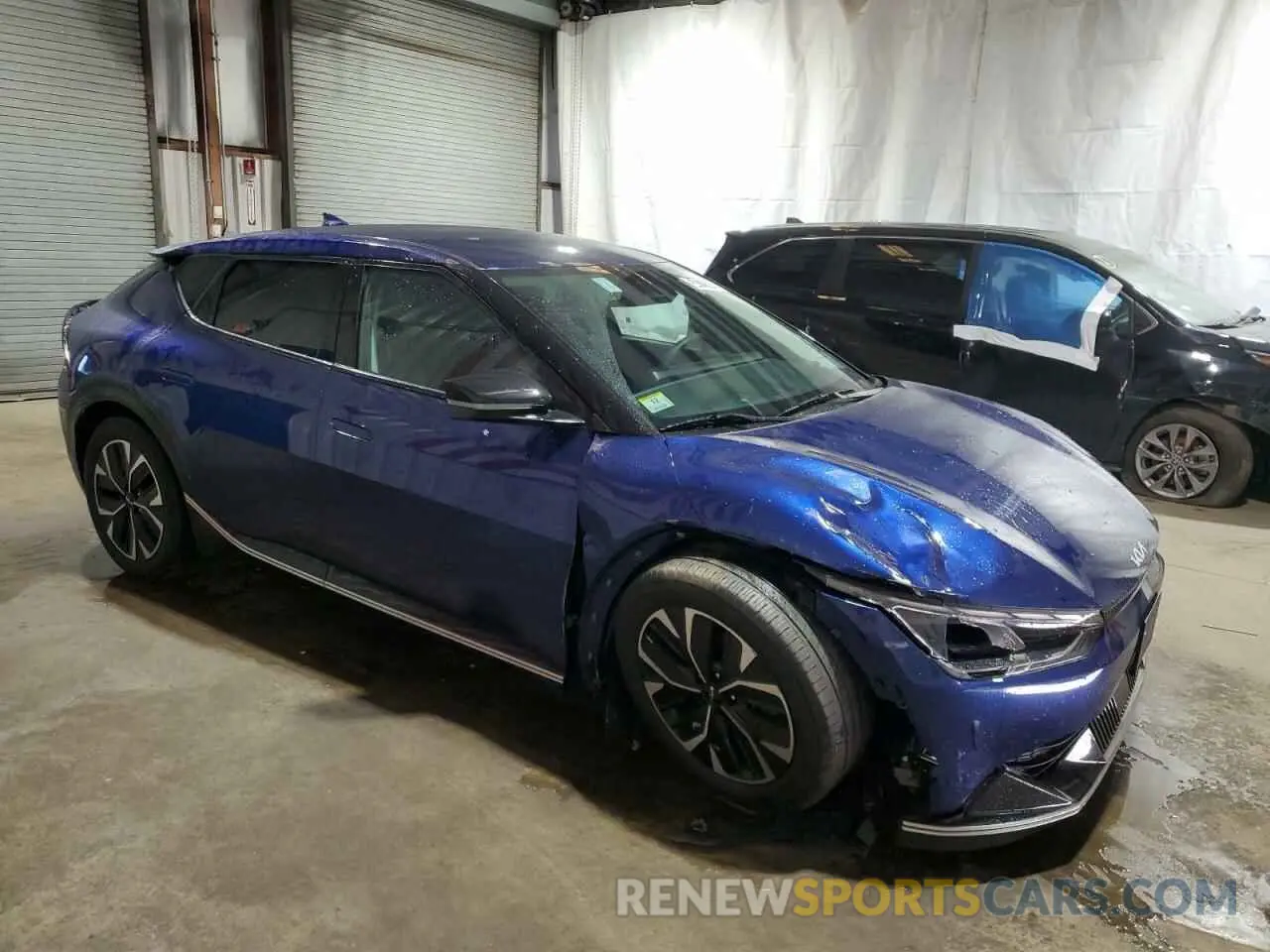 4 fotografías del automóvil dañado KNDC34LA4R5214098 KIA EV6 LIGHT 2024