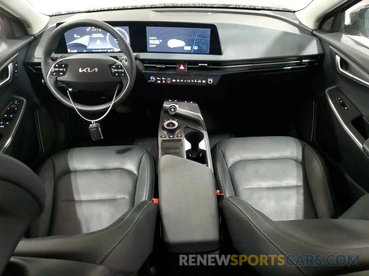 8 fotografías del automóvil dañado KNDC34LA4R5617790 KIA EV6 LIGHT 2024