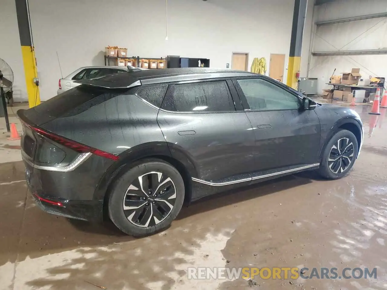 3 fotografías del automóvil dañado KNDC34LA7R5198754 KIA EV6 LIGHT 2024