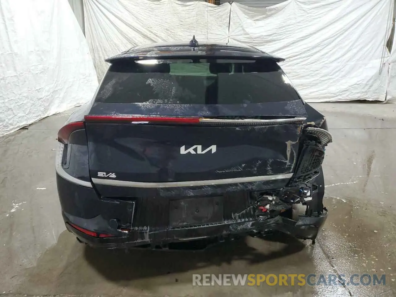 6 fotografías del automóvil dañado KNDC34LA9R5205476 KIA EV6 LIGHT 2024