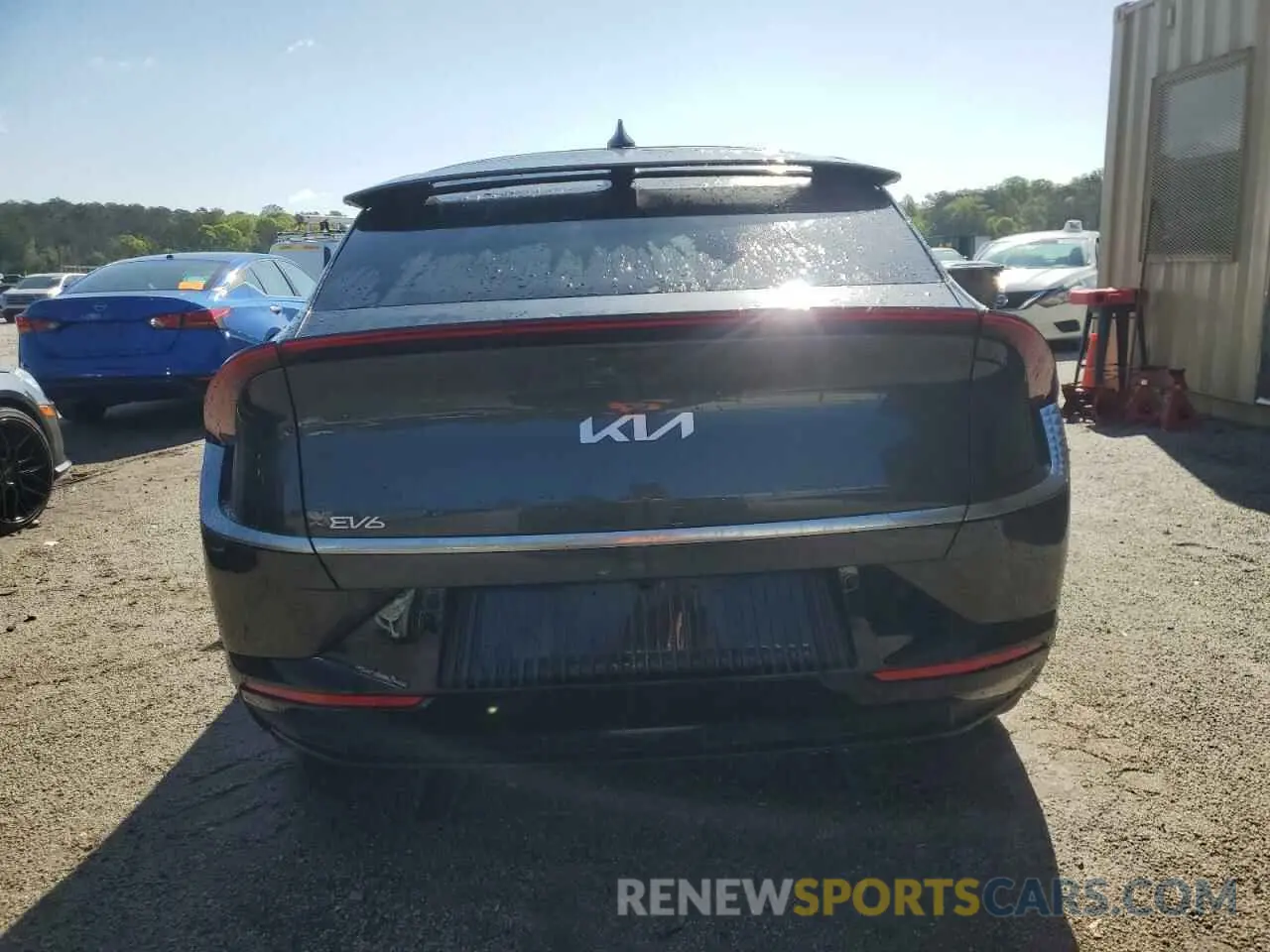 6 fotografías del automóvil dañado KNDC34LAXR5192012 KIA EV6 LIGHT 2024