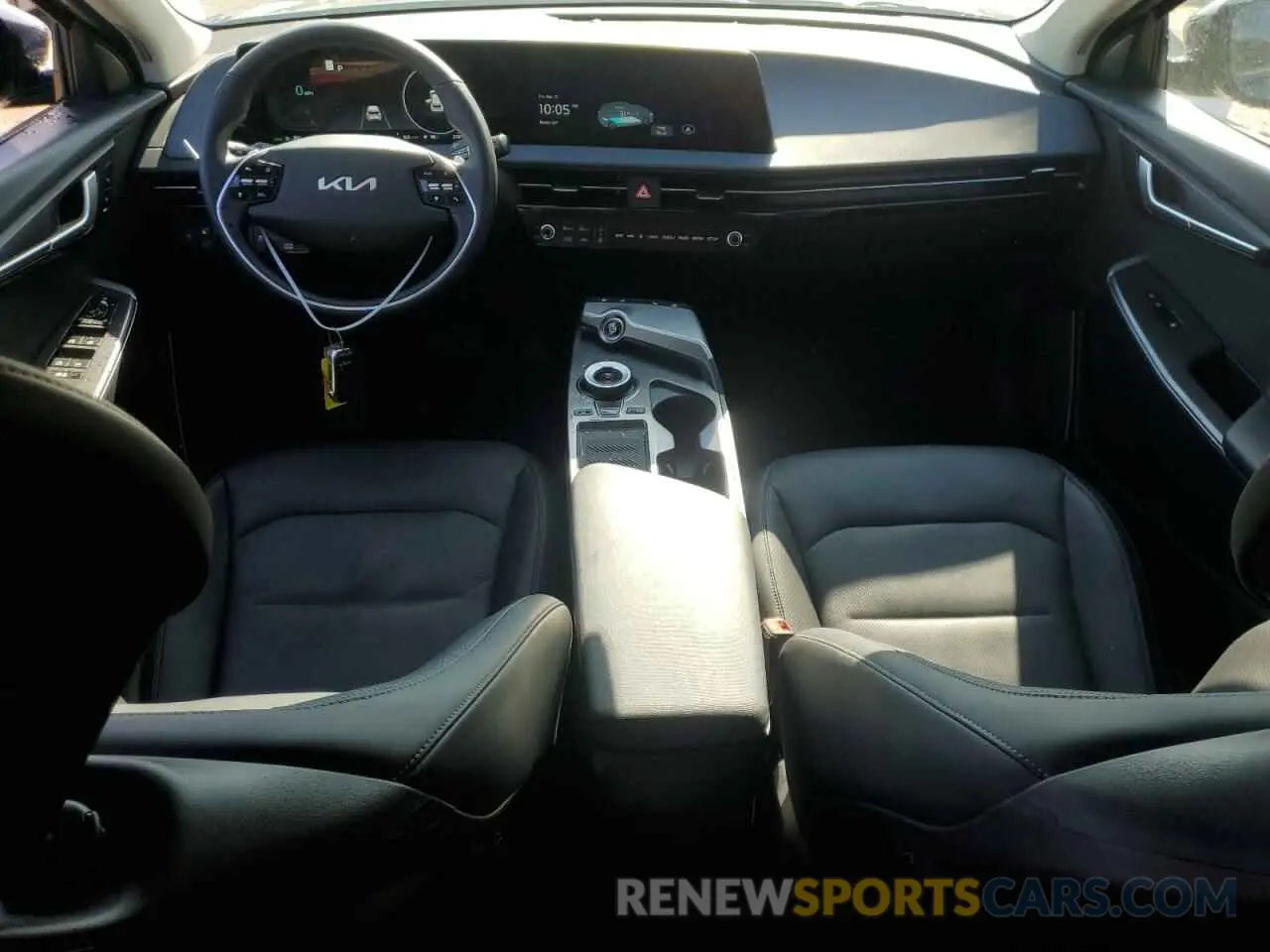 8 fotografías del automóvil dañado KNDC34LAXR5192012 KIA EV6 LIGHT 2024