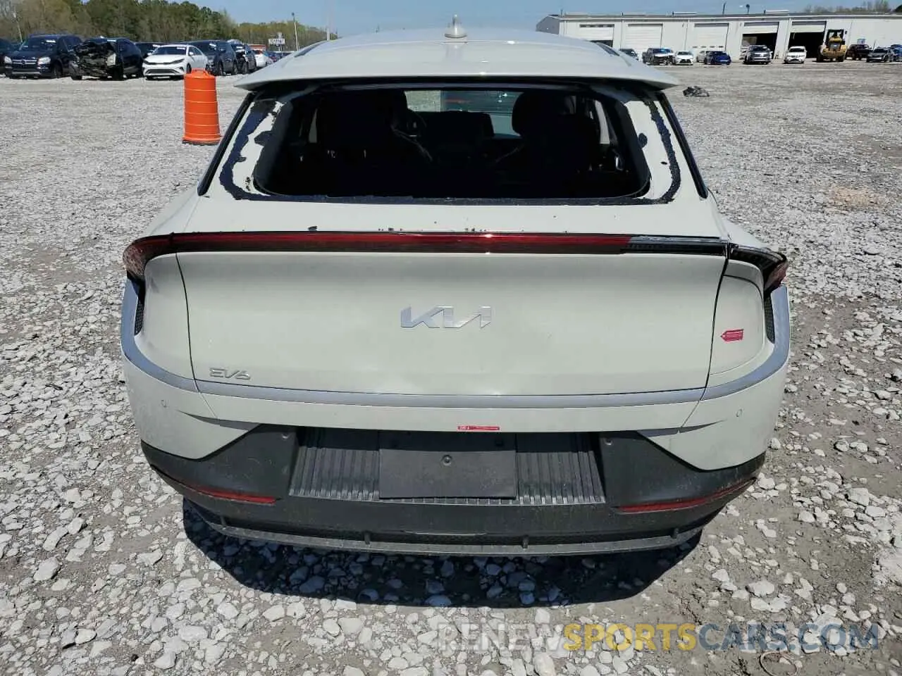 6 fotografías del automóvil dañado KNDC34LAXR5218298 KIA EV6 LIGHT 2024