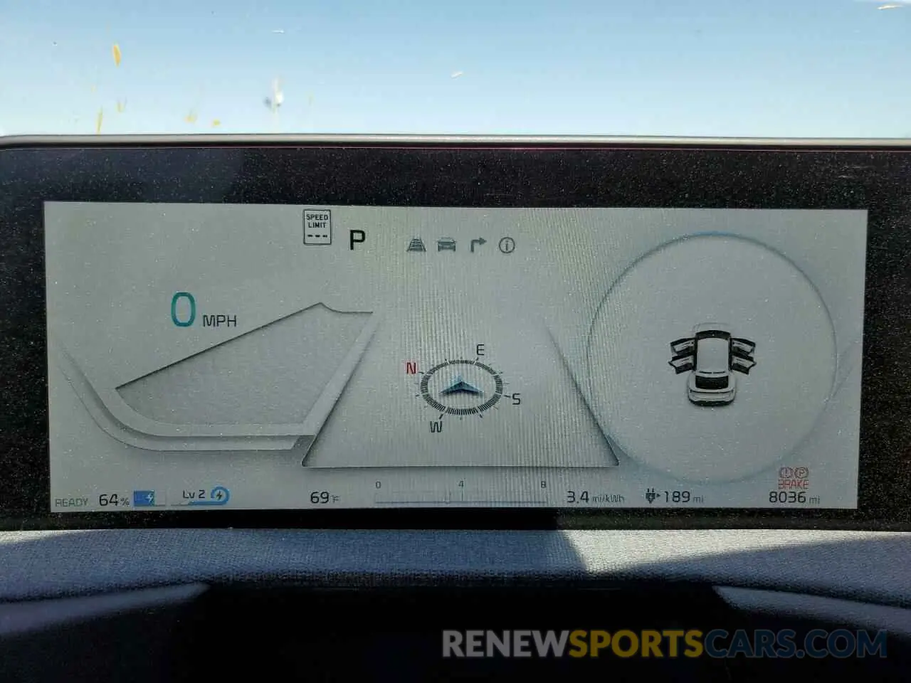 9 fotografías del automóvil dañado KNDC34LAXR5218298 KIA EV6 LIGHT 2024