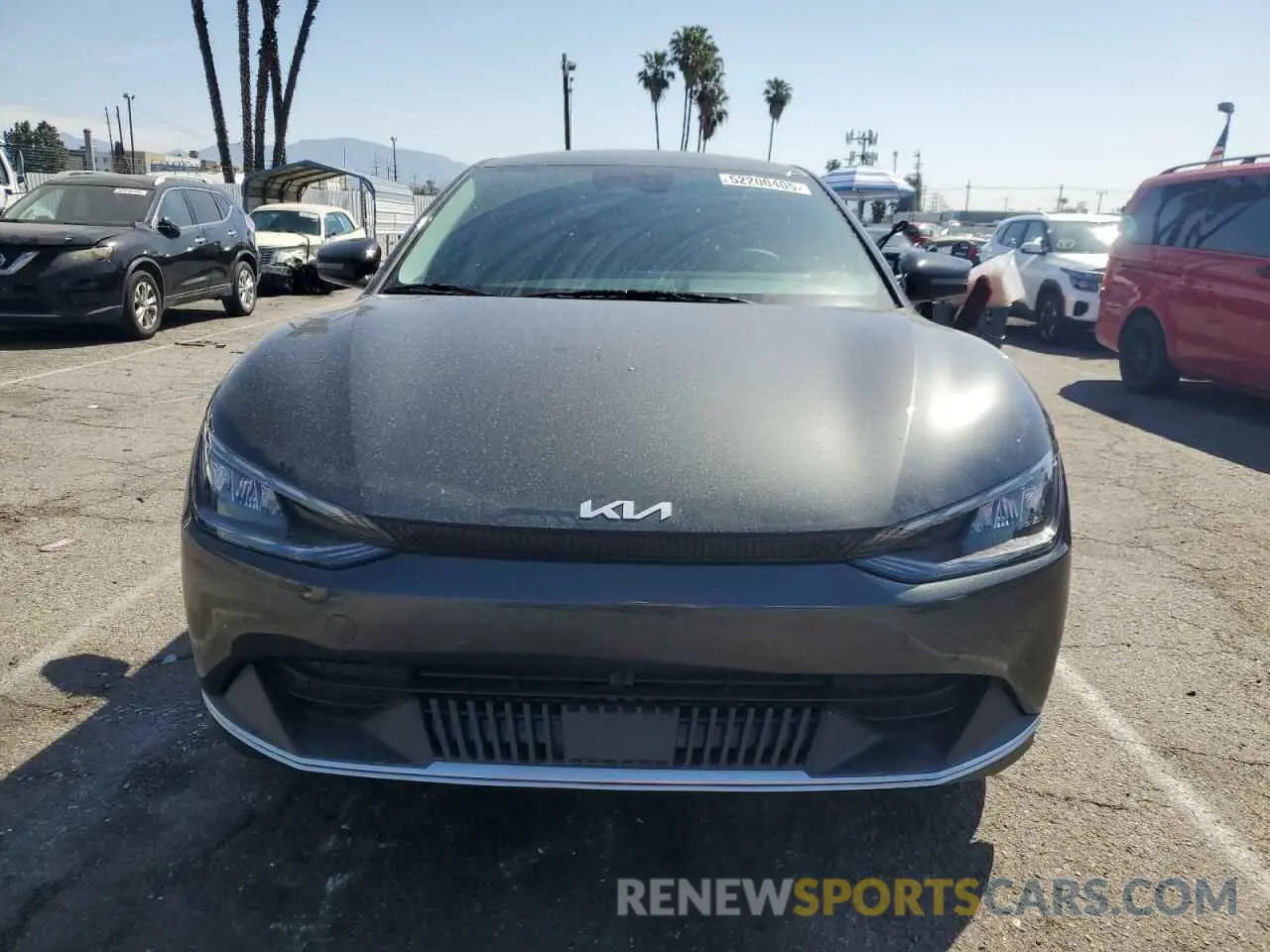 5 fotografías del automóvil dañado KNDC34LAXR5622511 KIA EV6 LIGHT 2024