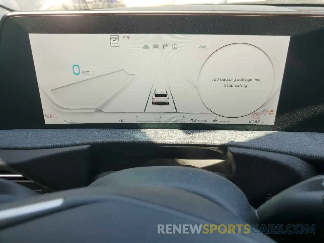9 fotografías del automóvil dañado KNDC34LAXR5622511 KIA EV6 LIGHT 2024