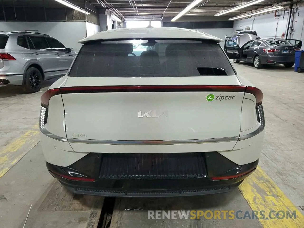 6 fotografías del automóvil dañado KNDC3DLC2R5164593 KIA EV6 LIGHT 2024