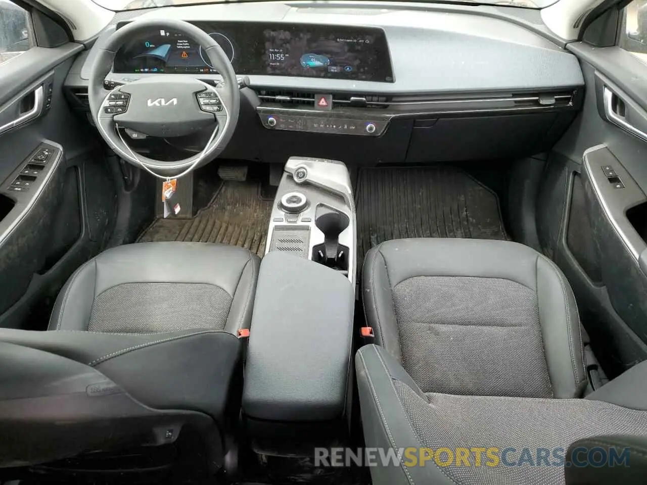 8 fotografías del automóvil dañado KNDC3DLC5R5196308 KIA EV6 LIGHT 2024