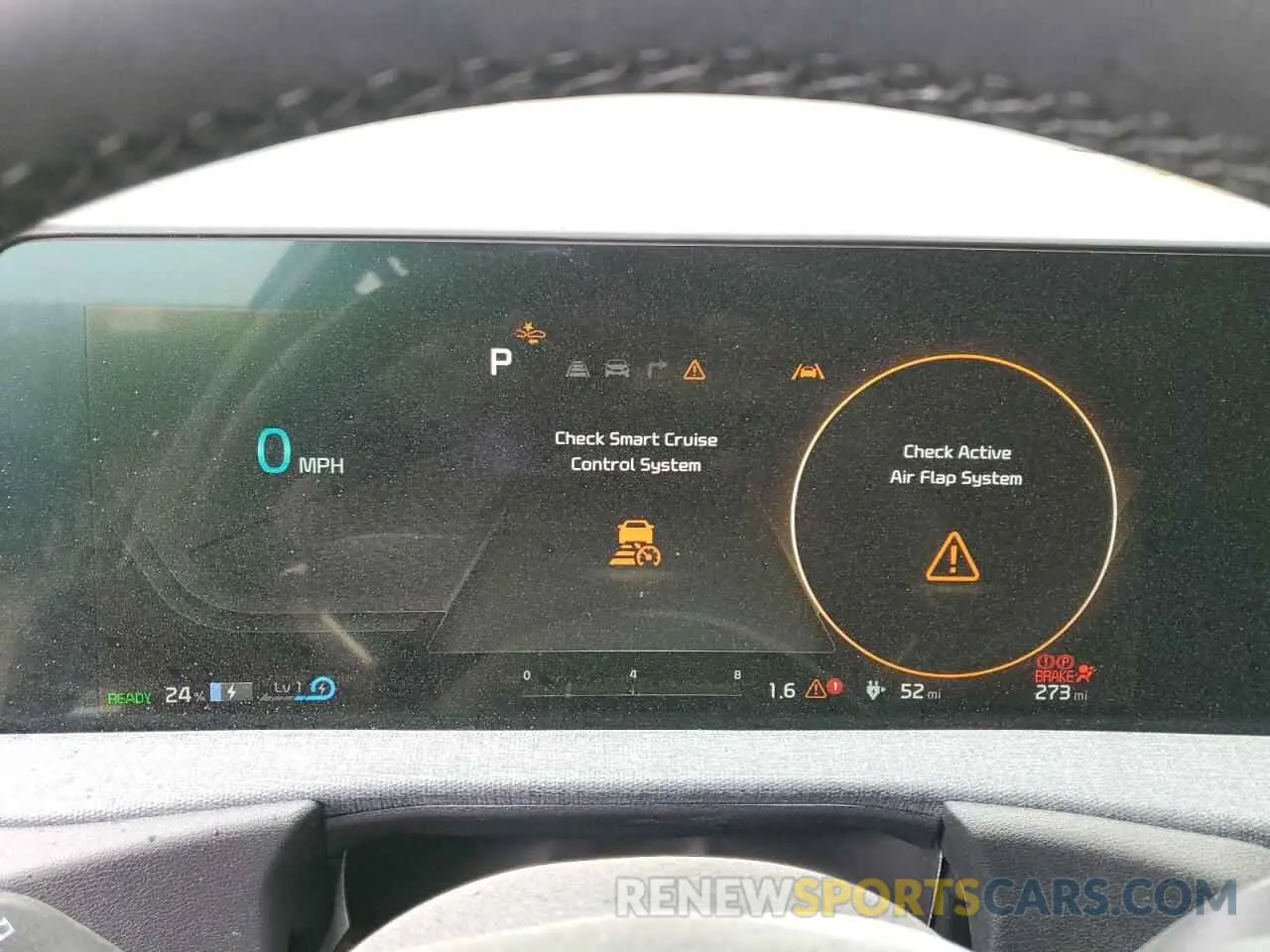 9 fotografías del automóvil dañado KNDC3DLC6R5216890 KIA EV6 LIGHT 2024