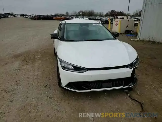 15 fotografías del automóvil dañado KNDC3DLC6R5619056 KIA EV6 LIGHT 2024