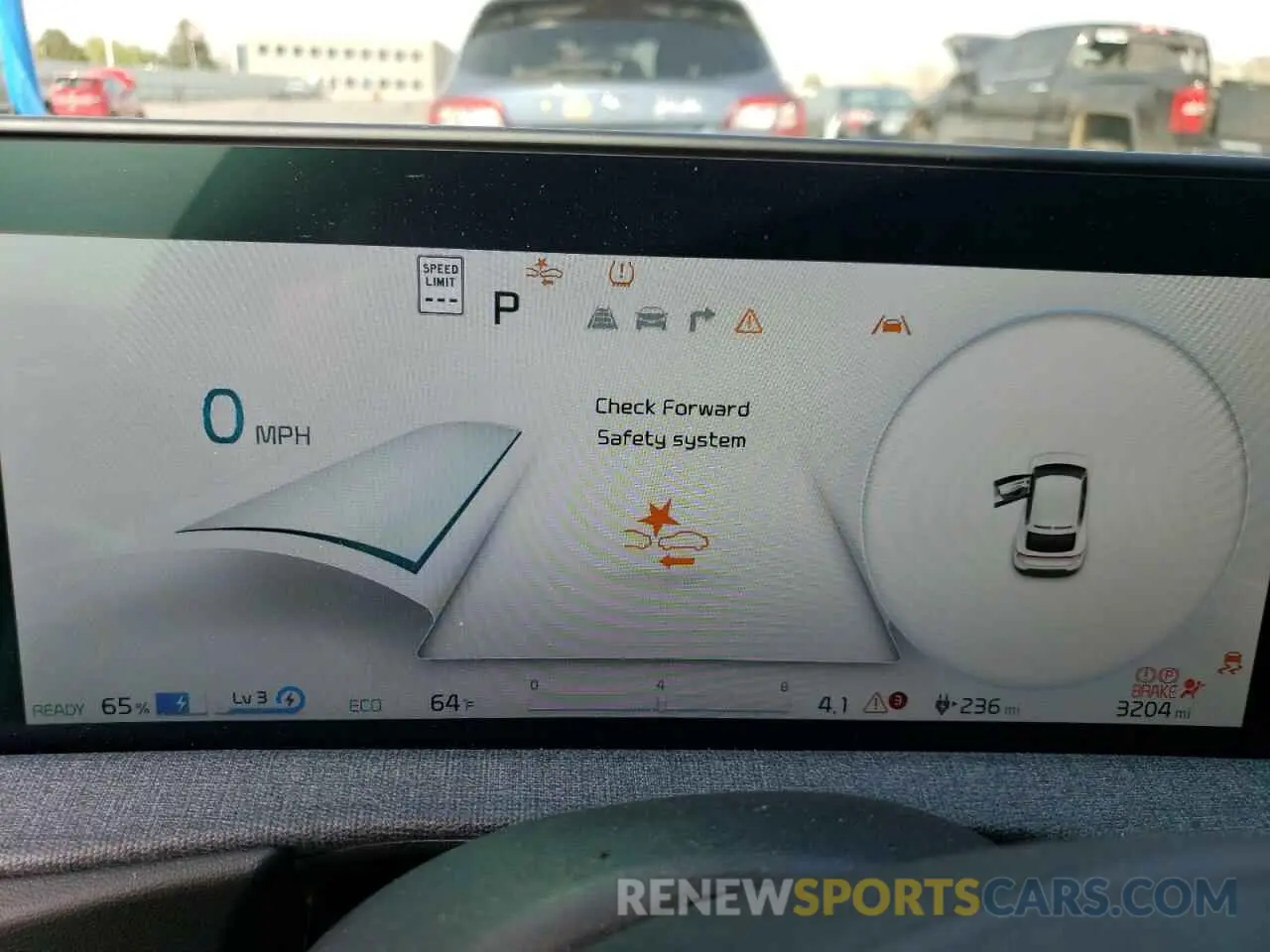 9 fotografías del automóvil dañado KNDC3DLC6R5623267 KIA EV6 LIGHT 2024