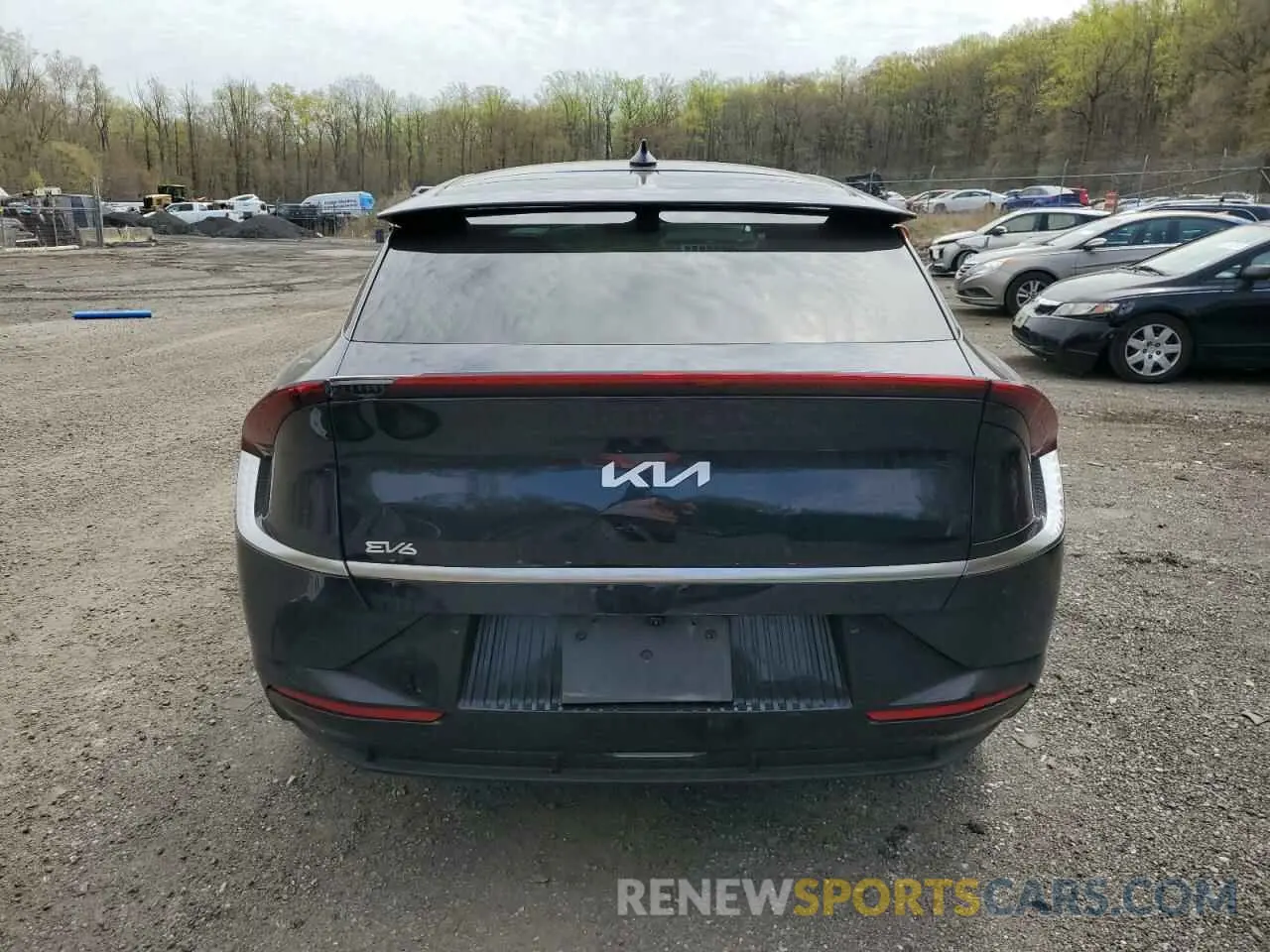 6 fotografías del automóvil dañado KNDC3DLC8R5211562 KIA EV6 LIGHT 2024