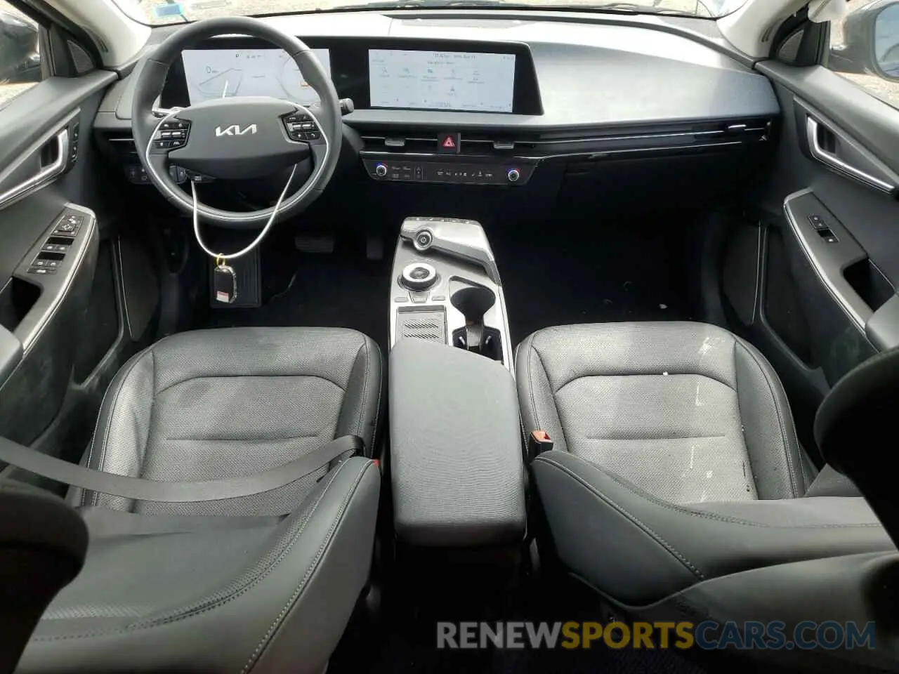 8 fotografías del automóvil dañado KNDC3DLC8R5211562 KIA EV6 LIGHT 2024