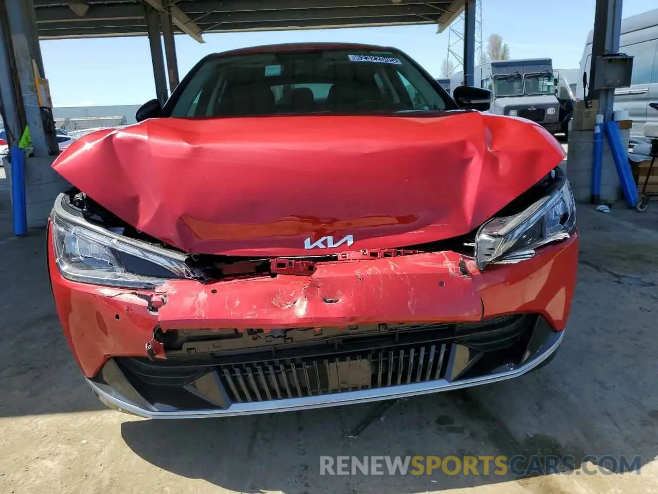 5 fotografías del automóvil dañado KNDC3DLCXR5618895 KIA EV6 LIGHT 2024