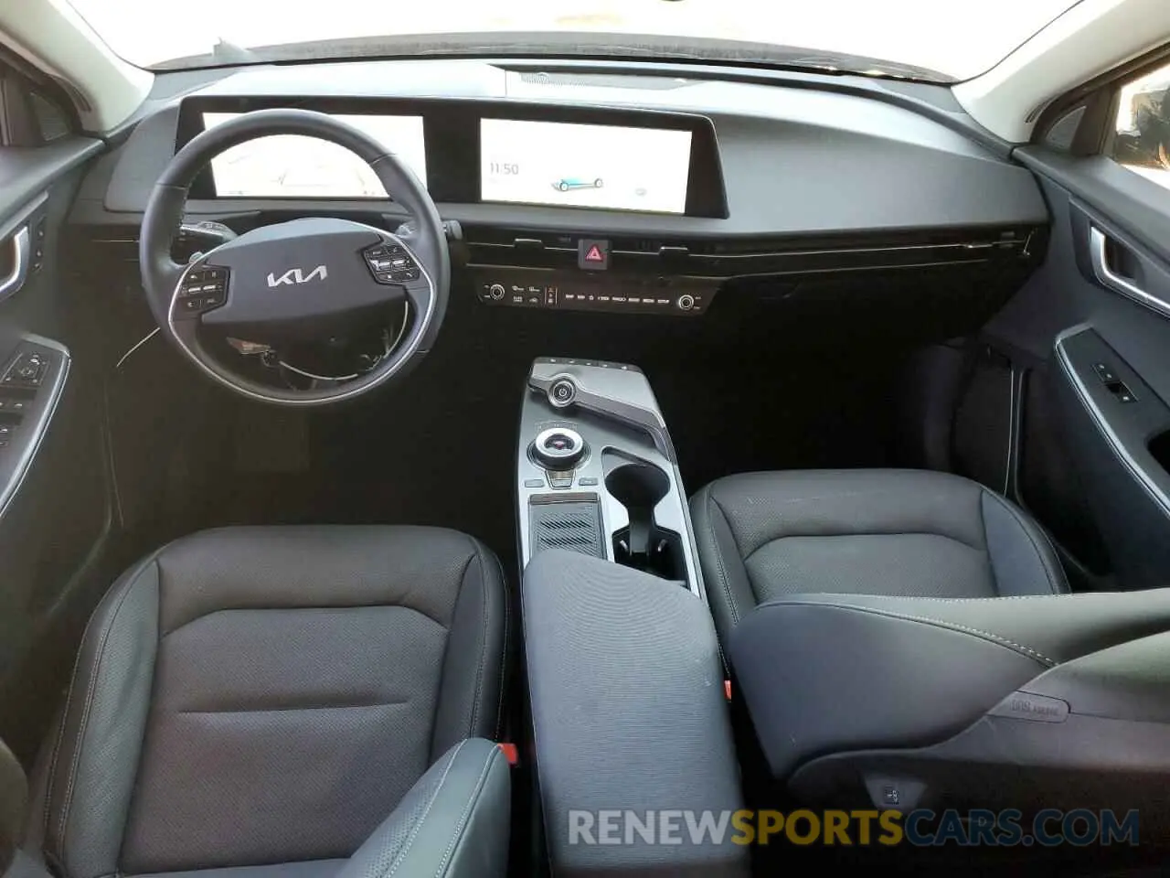 8 fotografías del automóvil dañado KNDC3DLCXR5618895 KIA EV6 LIGHT 2024