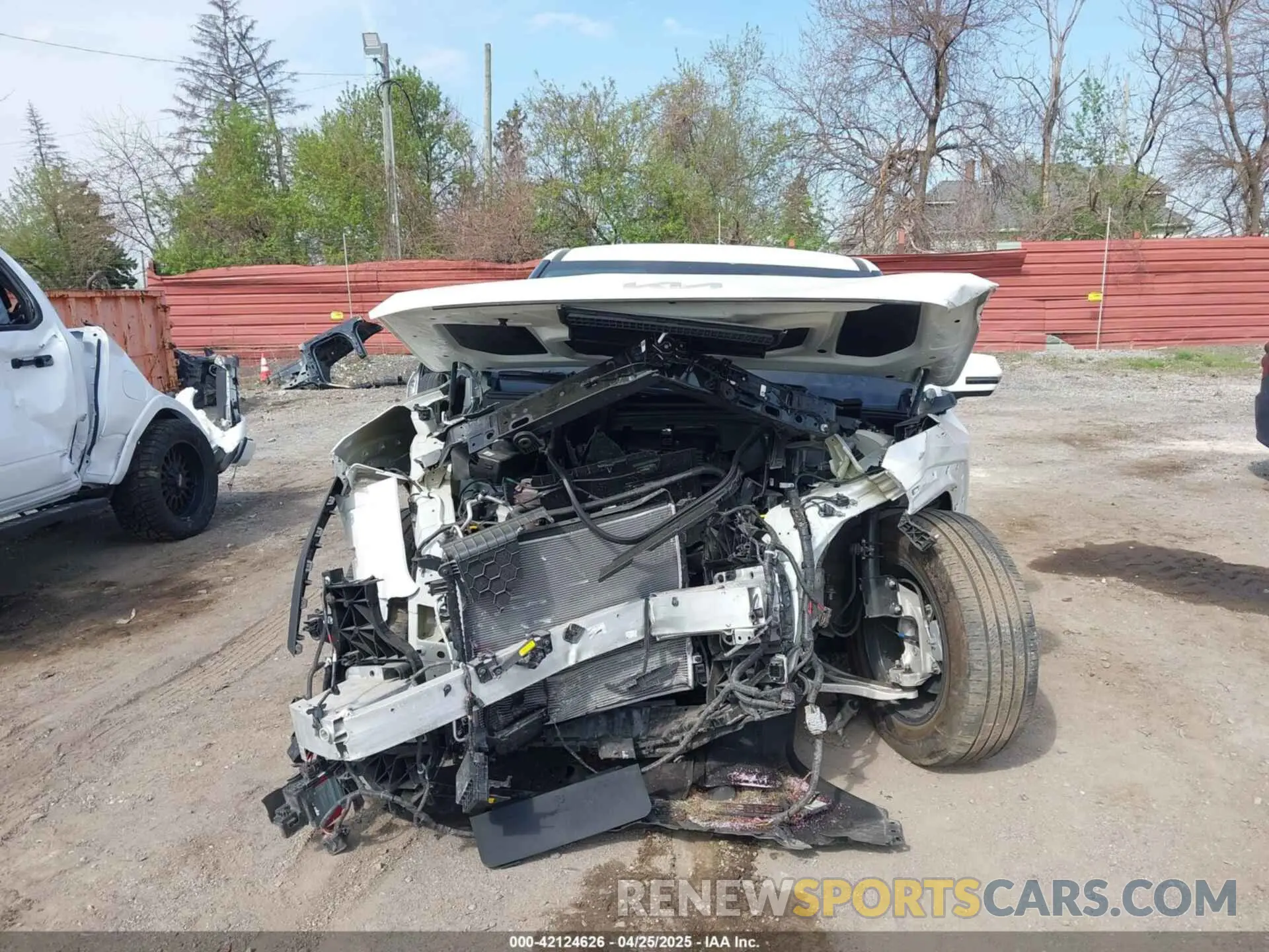 12 fotografías del automóvil dañado KNDAB5S15R6033023 KIA EV9 2024
