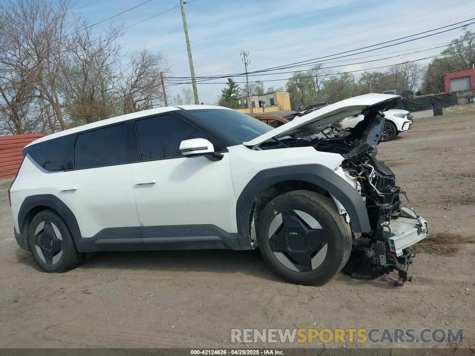 13 fotografías del automóvil dañado KNDAB5S15R6033023 KIA EV9 2024