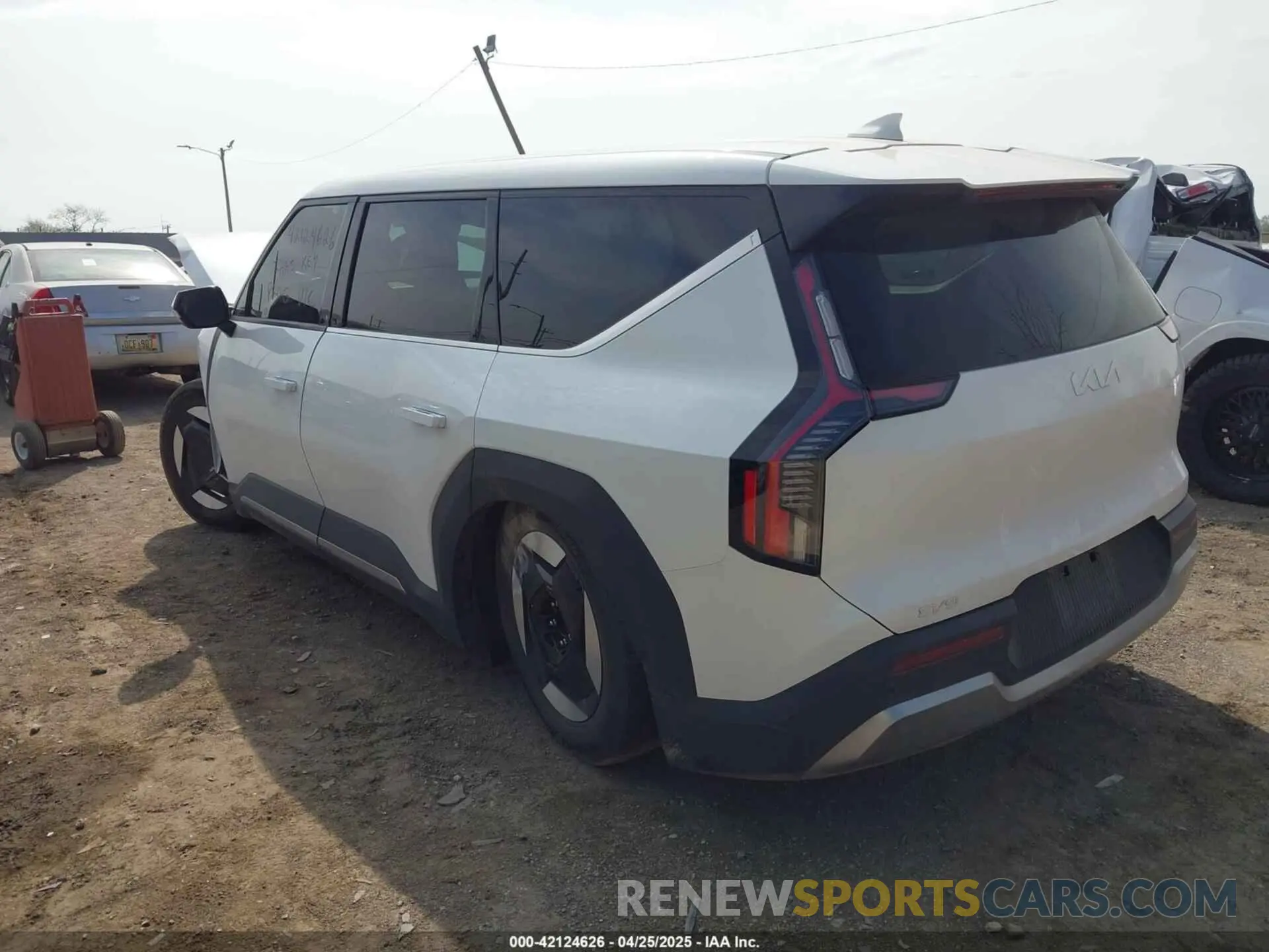 3 fotografías del automóvil dañado KNDAB5S15R6033023 KIA EV9 2024