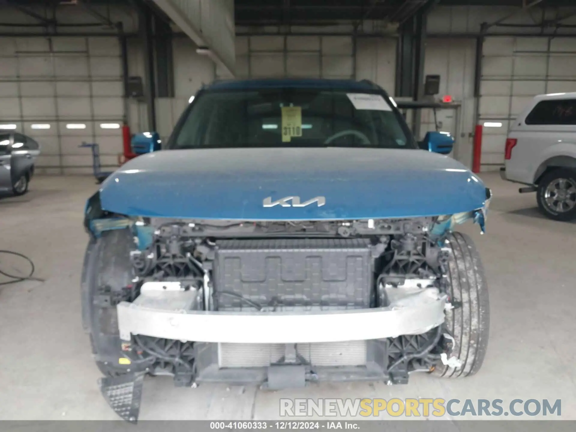12 fotografías del automóvil dañado KNDAFFS54R6024469 KIA EV9 2024