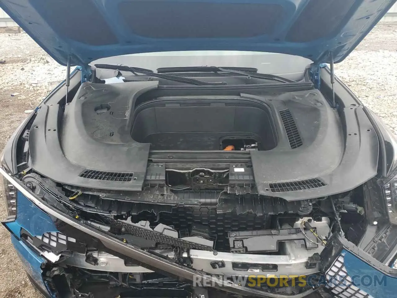12 fotografías del automóvil dañado KNDAEFS53R6030573 KIA EV9 GT LIN 2024