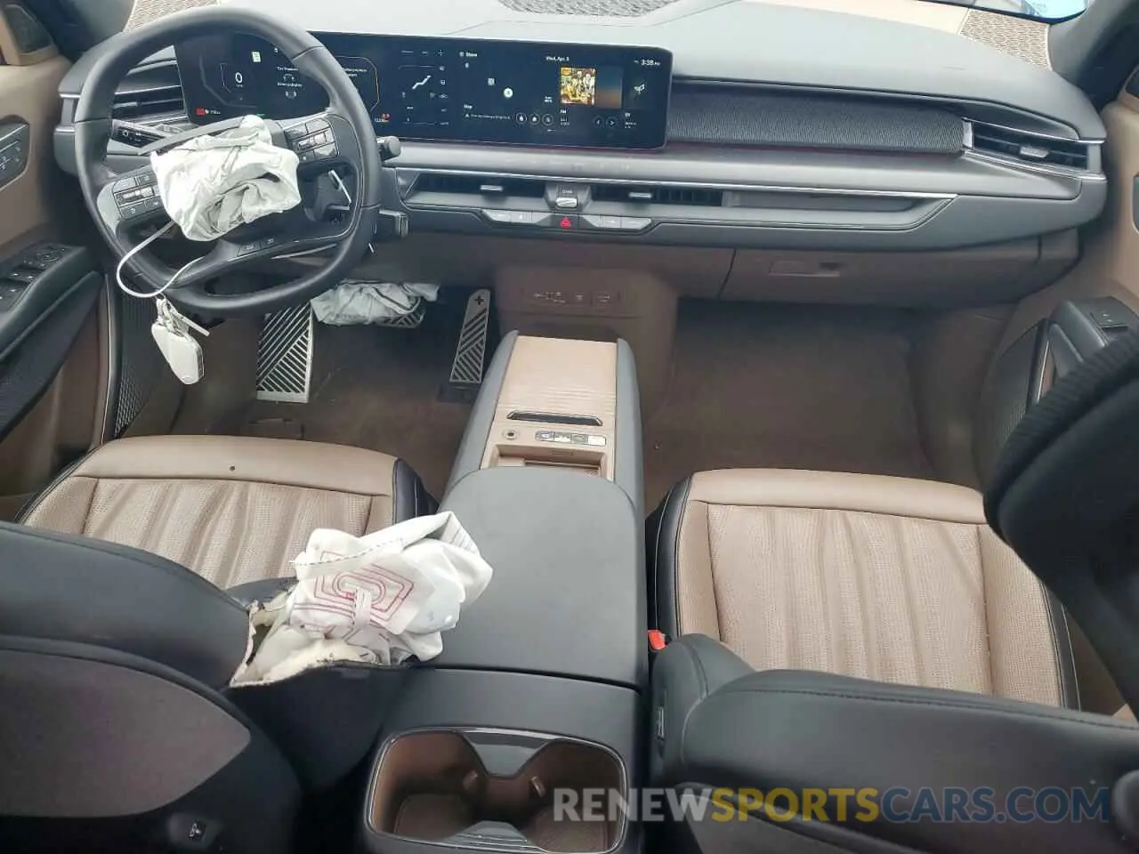 8 fotografías del automóvil dañado KNDAEFS53R6030573 KIA EV9 GT LIN 2024