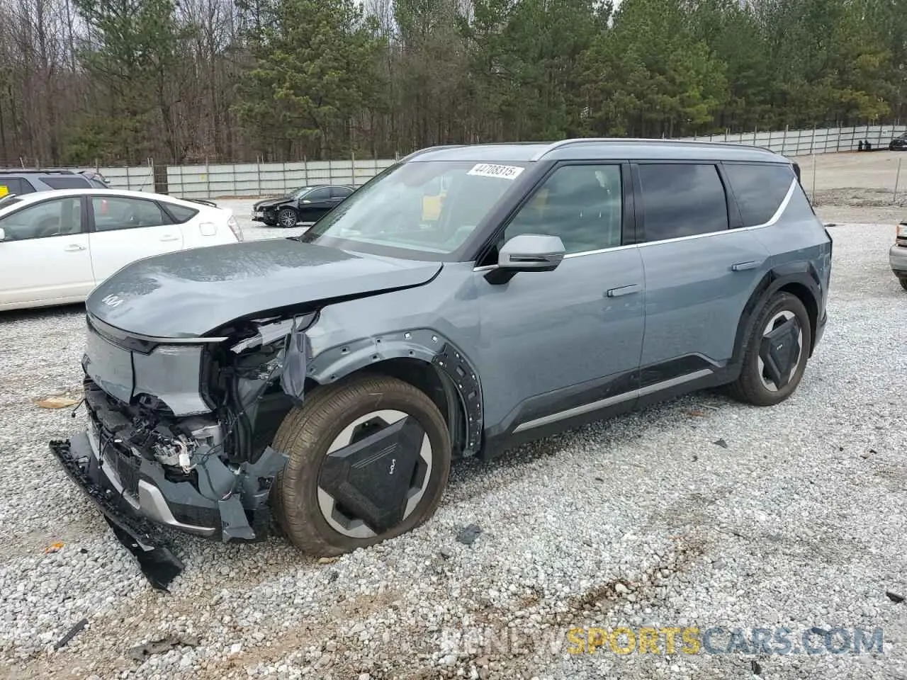 1 fotografías del automóvil dañado KNDADFS52R6044614 KIA EV9 LAND 2024