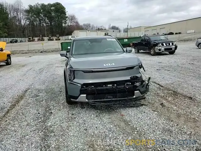 11 fotografías del automóvil dañado KNDADFS52R6044614 KIA EV9 LAND 2024