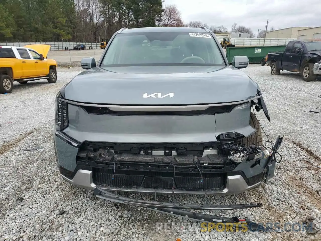 5 fotografías del automóvil dañado KNDADFS52R6044614 KIA EV9 LAND 2024