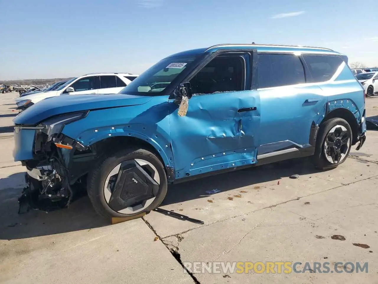 1 fotografías del automóvil dañado KNDADFS53R6035792 KIA EV9 LAND 2024