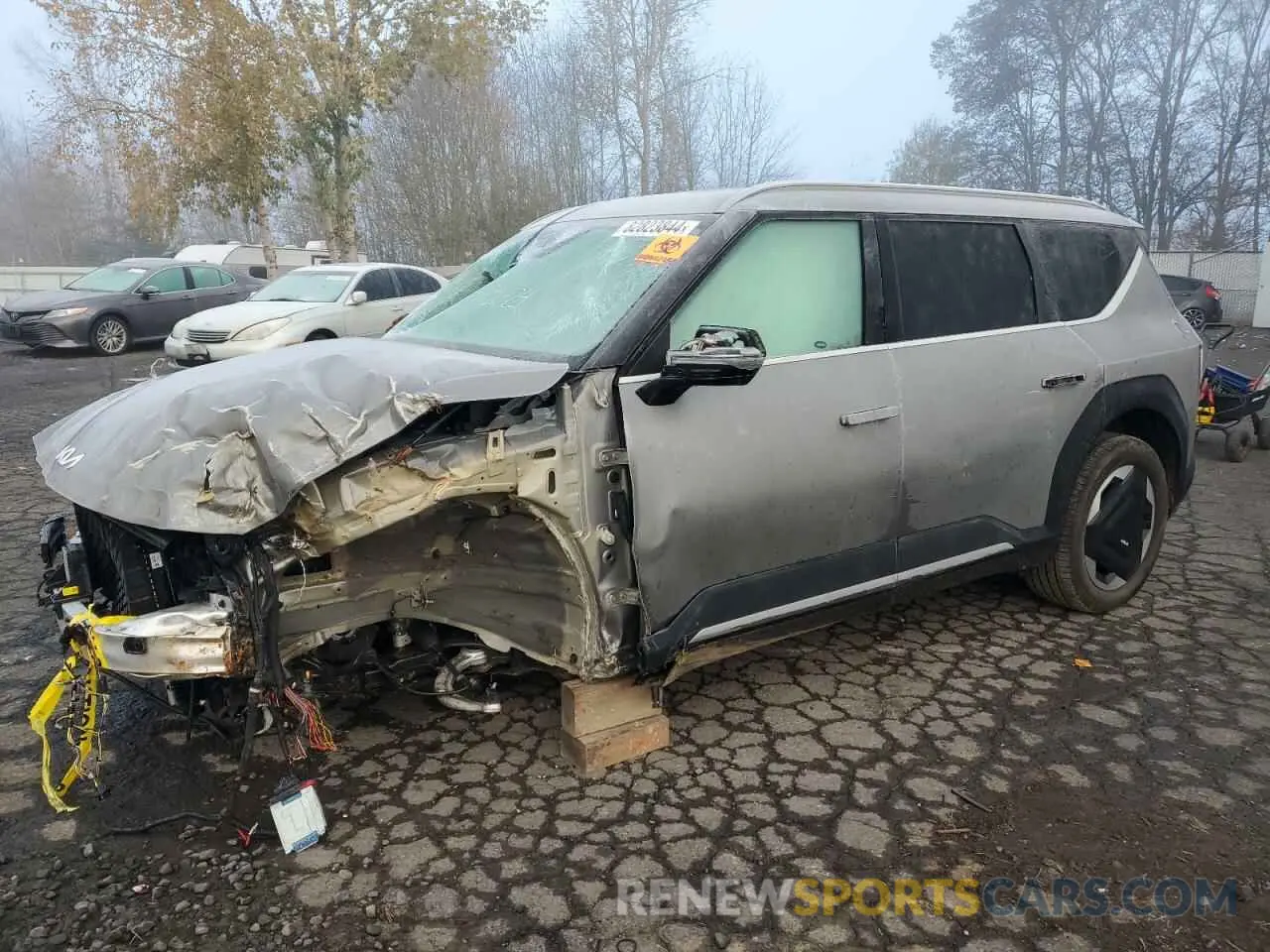 1 fotografías del automóvil dañado KNDADFS5XR6045008 KIA EV9 LAND 2024