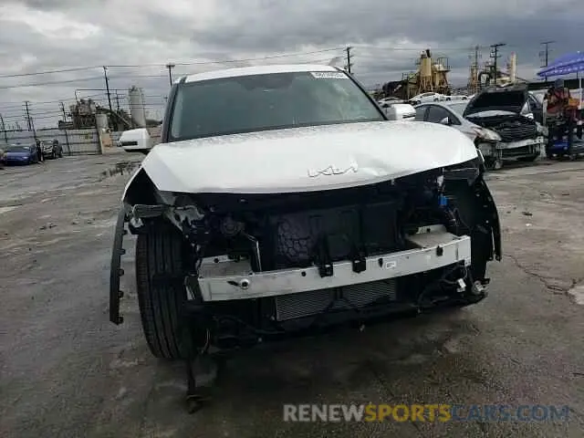 11 fotografías del automóvil dañado KNDAB5S10R6050747 KIA EV9 LIGHT 2024