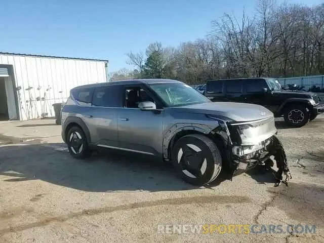 14 fotografías del automóvil dañado KNDAB5S15R6028422 KIA EV9 LIGHT 2024