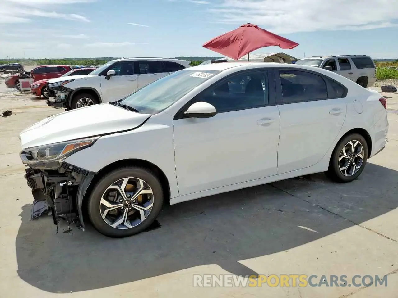 1 fotografías del automóvil dañado 3KPF24AD0KE022877 KIA FORTE 2019
