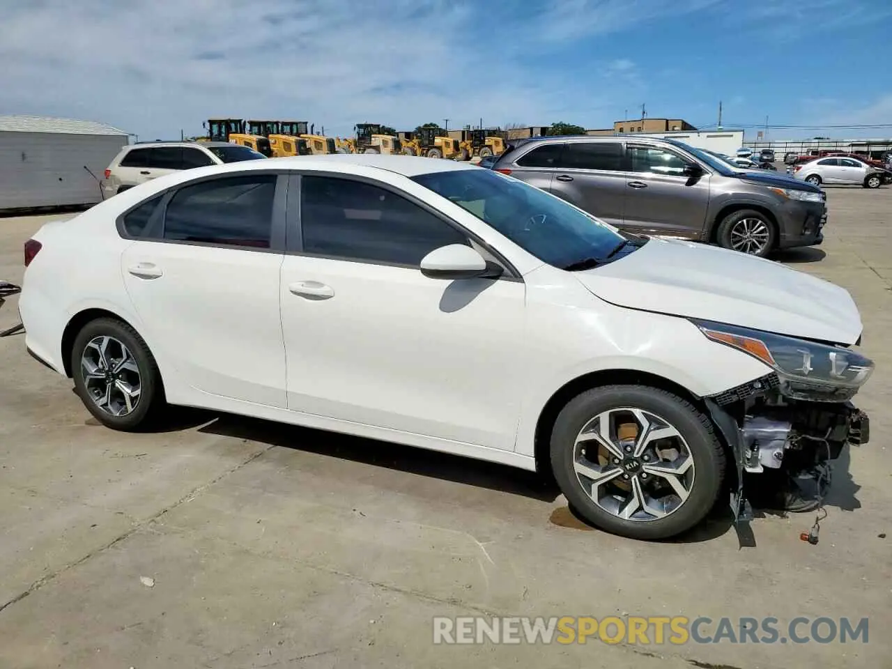 4 fotografías del automóvil dañado 3KPF24AD0KE022877 KIA FORTE 2019
