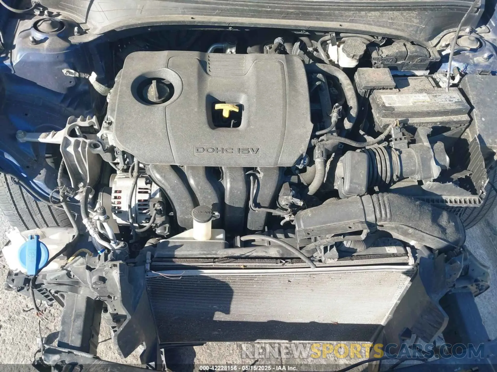 10 fotografías del automóvil dañado 3KPF24AD0KE028369 KIA FORTE 2019