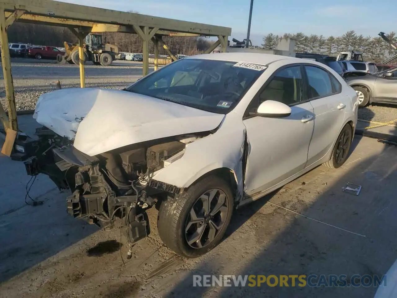 1 fotografías del automóvil dañado 3KPF24AD0KE061114 KIA FORTE 2019