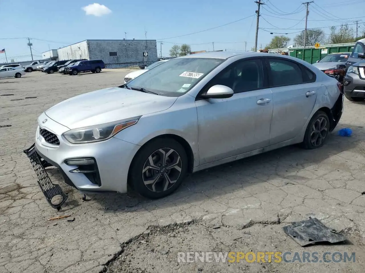 1 fotografías del automóvil dañado 3KPF24AD0KE097546 KIA FORTE 2019