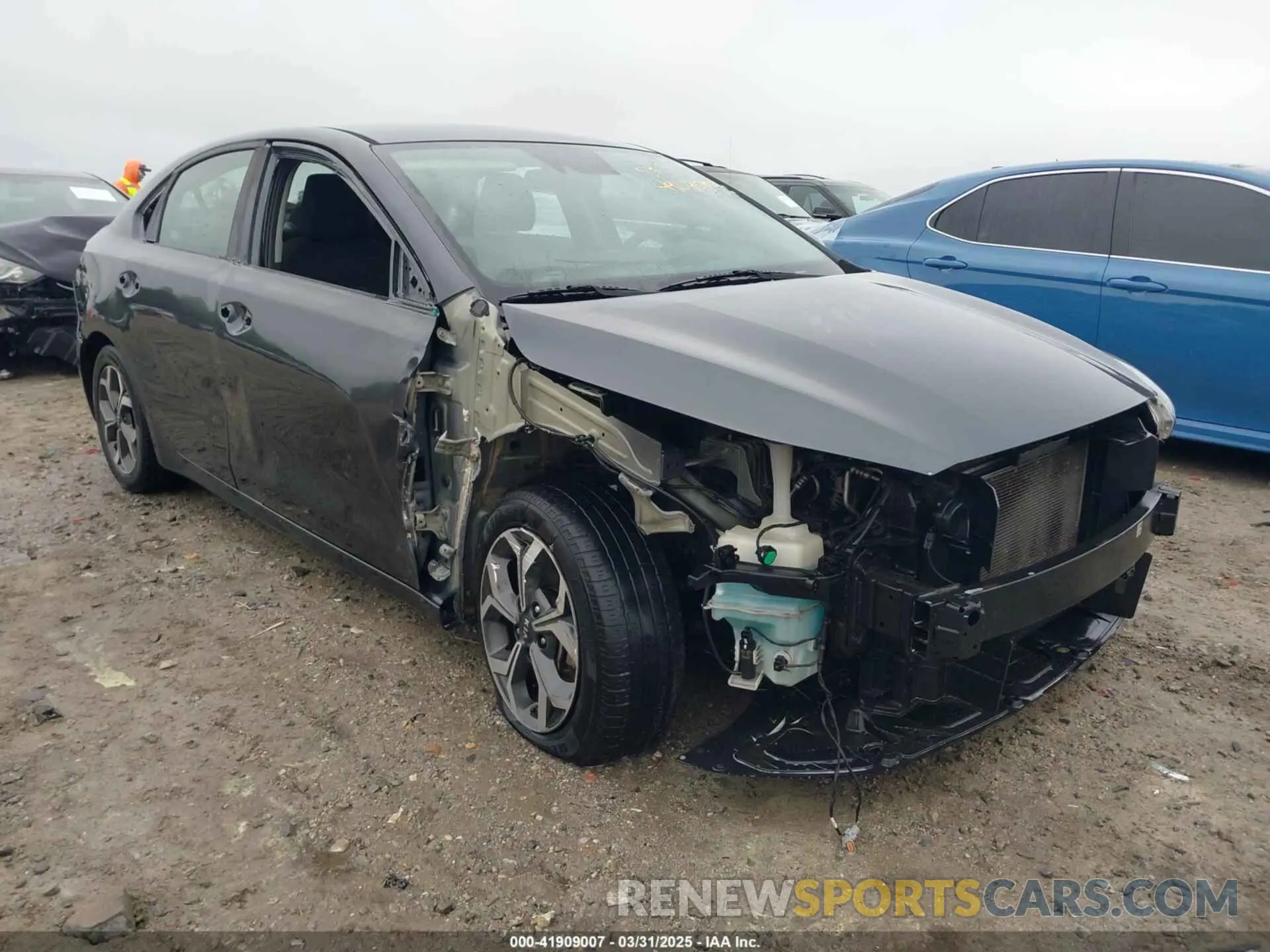 1 fotografías del automóvil dañado 3KPF24AD0KE097627 KIA FORTE 2019