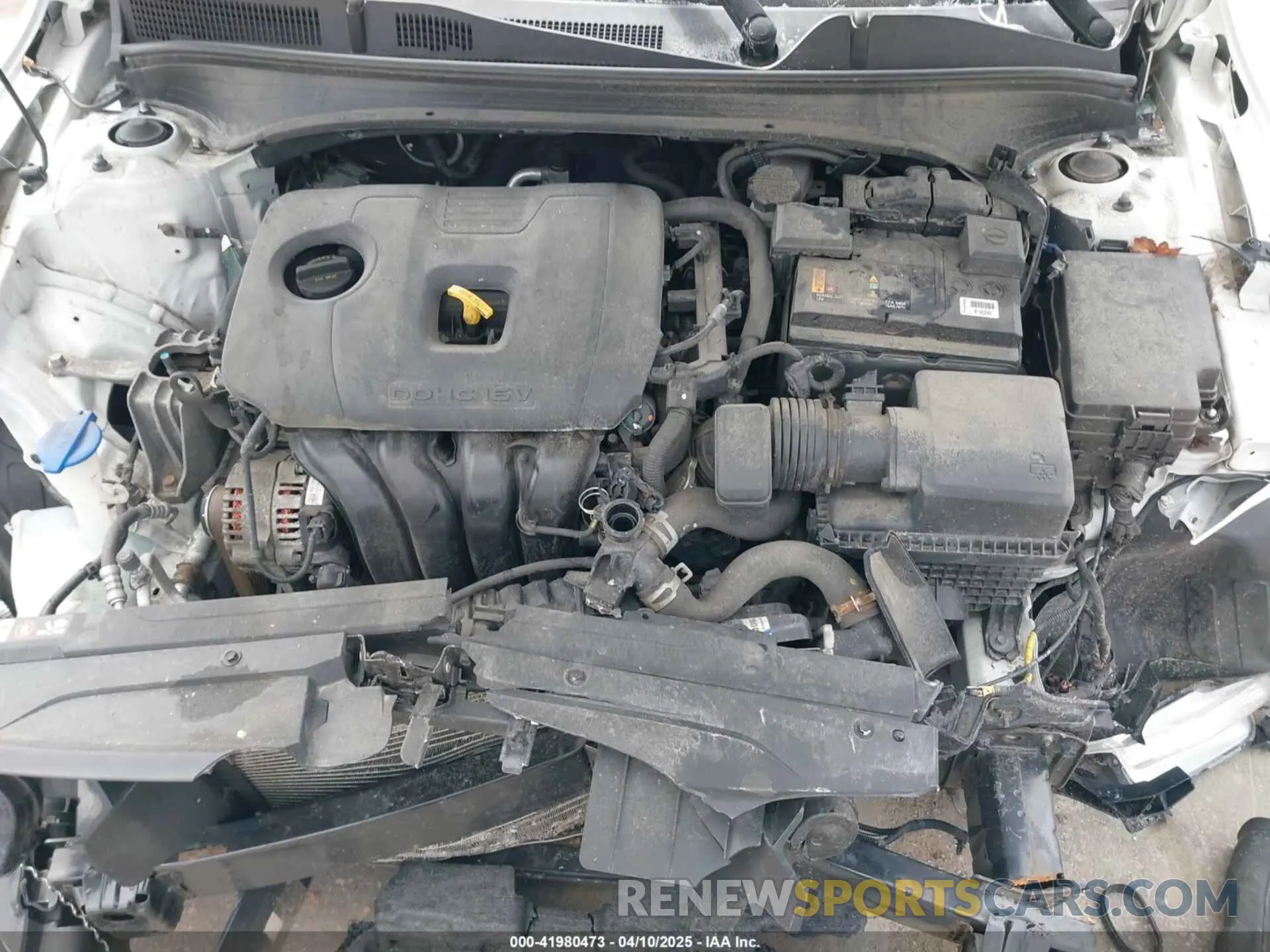 10 fotografías del automóvil dañado 3KPF24AD0KE103717 KIA FORTE 2019