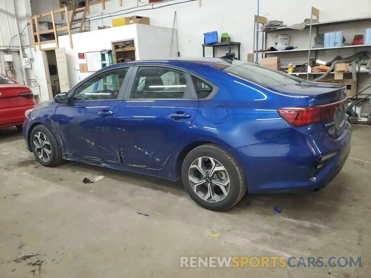 2 fotografías del automóvil dañado 3KPF24AD0KE132182 KIA FORTE 2019