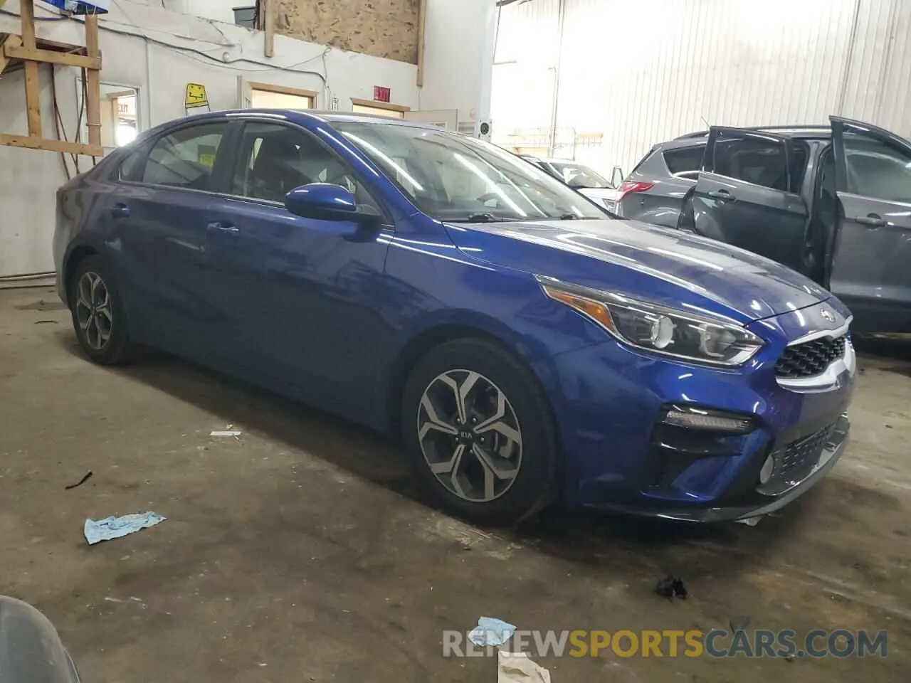 4 fotografías del automóvil dañado 3KPF24AD0KE132182 KIA FORTE 2019