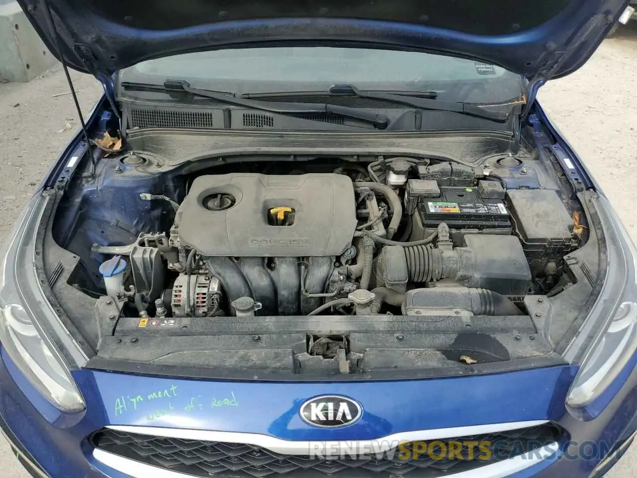 11 fotografías del automóvil dañado 3KPF24AD1KE008843 KIA FORTE 2019