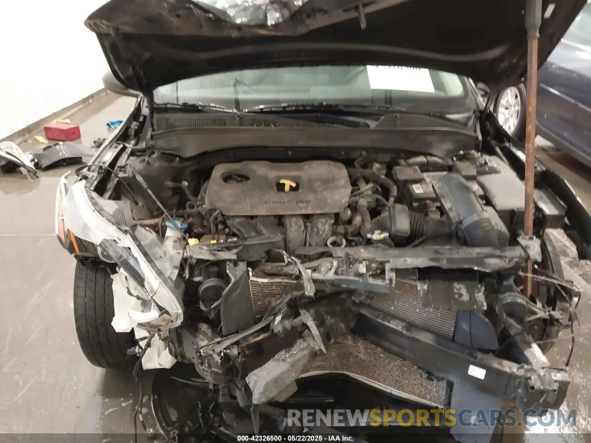 10 fotografías del automóvil dañado 3KPF24AD1KE017574 KIA FORTE 2019